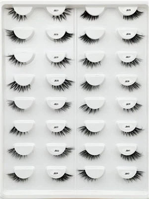 Separuh-mata Bebas Gam Tanpa Gam Bulu Mata